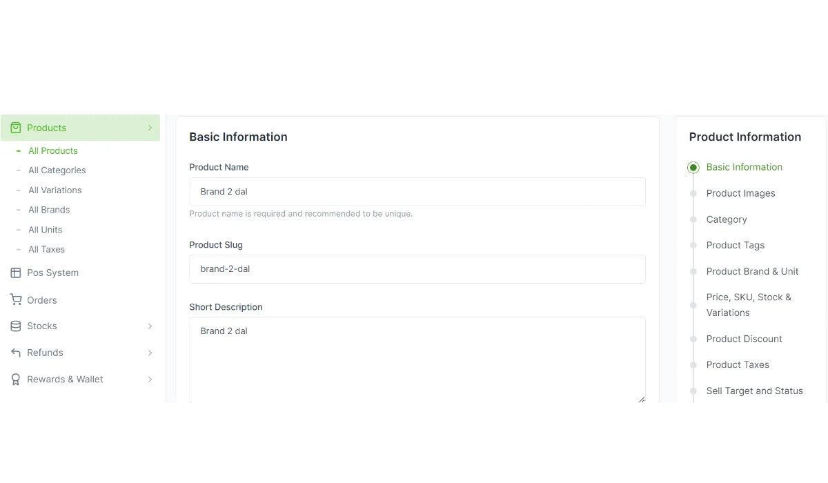 ITWORKS ECOMMERCE Help: Configuration-Product